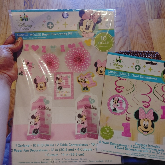 Minnie Mouse FUN TO BE ONE Party Bundle/LOT - Picture 9 of 11